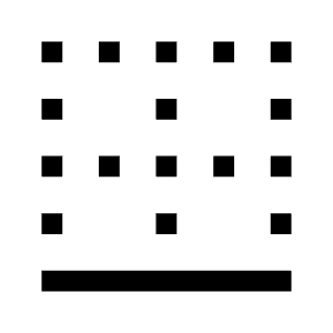 Border Bottom Fill Icon from Outlined Fill - Material Symbols Set