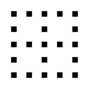 Border Clear Fill Icon from Sharp Fill - Material Symbols Set