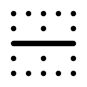 Border Horizontal Icon from Rounded Line - Material Symbols Set