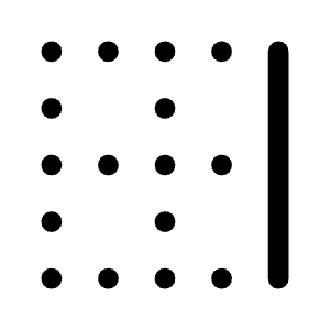 Border Right Icon from Rounded Line - Material Symbols Set