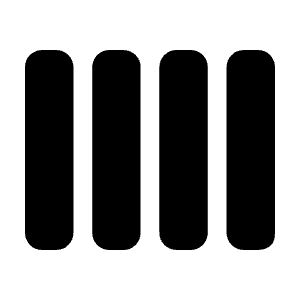Calendar View Week Fill Icon from Outlined Fill - Material Symbols Set