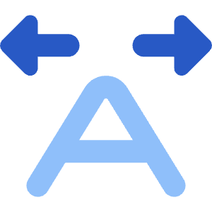 Character Scaling Icon from Core Flat Set