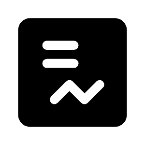 Content Statistics Fill Icon from Rounded Fill - Streamline Material Free Set