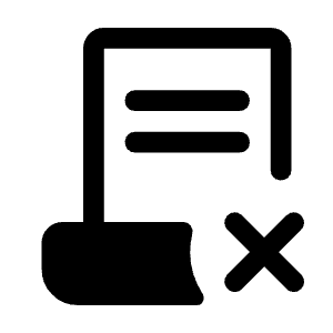 Contract Delete Fill Icon from Rounded Fill - Material Symbols Set