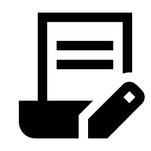 Contract Edit Fill Icon from Outlined Fill - Material Symbols Set