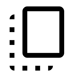 Copy All Icon from Outlined Line - Material Symbols Set