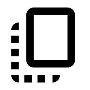 Copy All Icon from Rounded Line - Material Pro Free Set