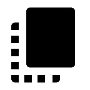 Copy All Fill Icon from Outlined Fill - Streamline Material Free Set