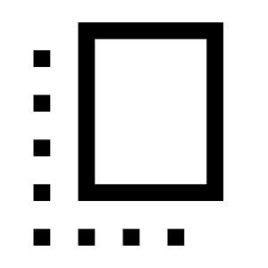 Copy All Icon from Sharp Line - Material Symbols Set