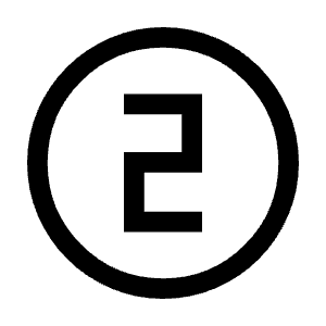 Counter 2 Icon from Sharp Line - Material Symbols Set