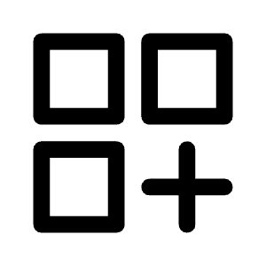 Dashboard Customize Icon from Rounded Line - Material Symbols Set