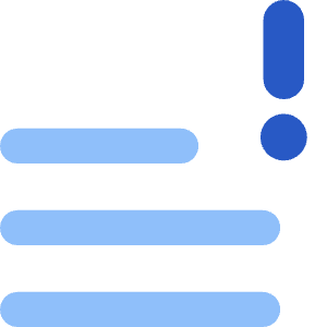 Data Alert Icon from Core Flat Set