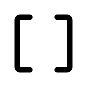 Data Array Fill Icon from Rounded Fill - Material Symbols Set