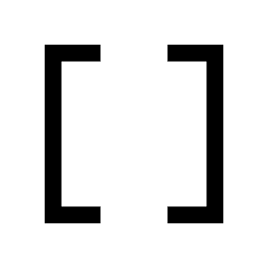 Data Array Icon from Outlined Line - Material Symbols Set