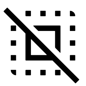Deselect Fill Icon from Outlined Fill - Material Symbols Set