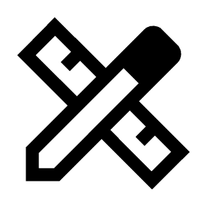 Design Services Icon from Outlined Line - Material Symbols Set