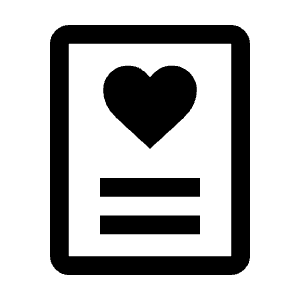 Diagnosis Icon from Outlined Line - Material Symbols Set