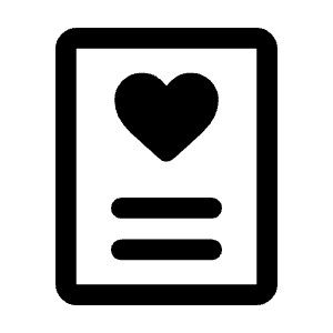 Diagnosis Icon from Rounded Line - Material Symbols Set