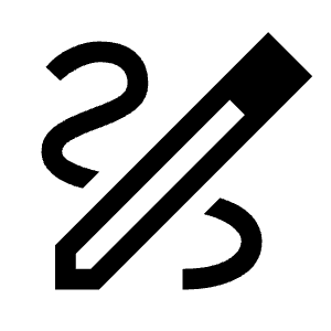Draw Icon from Sharp Line - Material Symbols Set