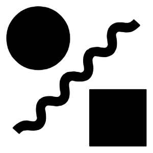 Draw Abstract Fill Icon from Sharp Fill - Material Symbols Set