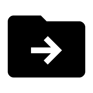 Drive File Move Fill Icon from Outlined Fill - Material Symbols Set