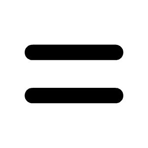 Equal Fill Icon from Rounded Fill - Material Symbols Set