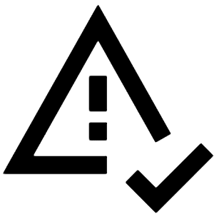 Error Check Icon from Sharp Line - Material Pro Free Set