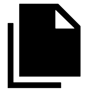 File Copy Fill Icon from Sharp Fill - Material Symbols Set