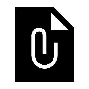 File Present Fill Icon from Sharp Fill - Material Symbols Set