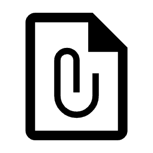 File Present Icon from Outlined Line - Material Symbols Set