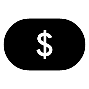 Finance Chip Fill Icon from Outlined Fill - Material Symbols Set
