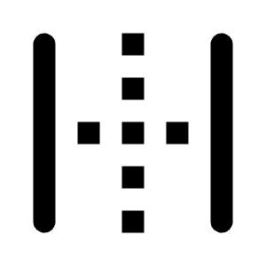 Fit Page Icon from Rounded Line - Material Pro Free Set