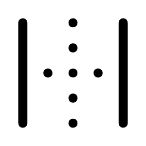 Fit Page Fill Icon from Rounded Fill - Material Symbols Set