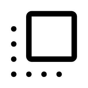 Flip To Front Fill Icon from Rounded Fill - Material Symbols Set