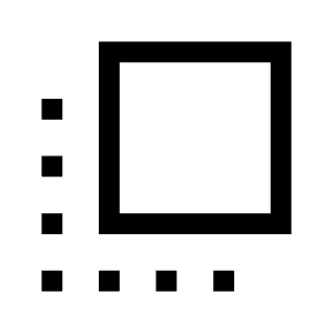 Flip To Front Fill Icon from Sharp Fill - Material Symbols Set