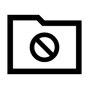 Folder Limited Icon from Sharp Line - Material Symbols Set