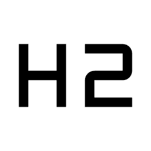 Format H2 Icon from Sharp Line - Material Symbols Set