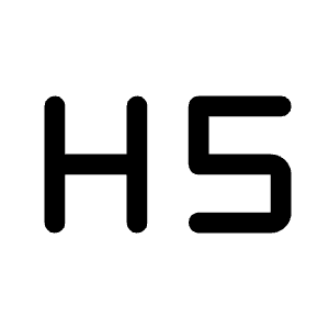 Format H5 Fill Icon from Rounded Fill - Material Symbols Set