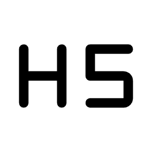 Format H5 Icon from Rounded Line - Material Symbols Set