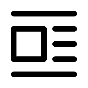 Format Image Left Icon from Rounded Line - Material Symbols Set