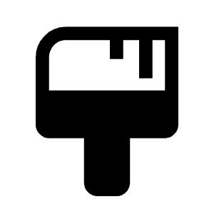 Format Paint Fill Icon from Outlined Fill - Material Symbols Set