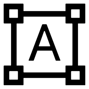 Format Shapes Icon from Sharp Line - Material Symbols Set