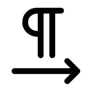 Format Textdirection L To R Icon from Rounded Line - Material Symbols Set