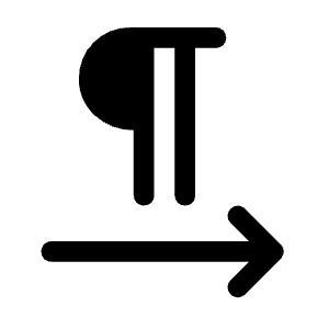 Format Textdirection L To R Fill Icon from Rounded Fill - Material Symbols Set