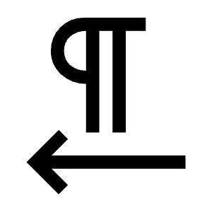 Format Textdirection R To L Icon from Outlined Line - Material Symbols Set