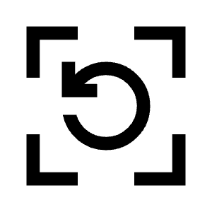 Frame Reload Fill Icon from Sharp Fill - Material Symbols Set