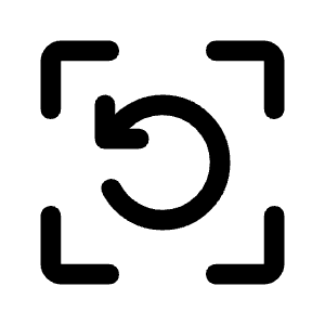 Frame Reload Fill Icon from Rounded Fill - Material Symbols Set