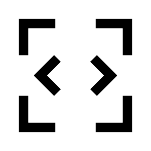 Frame Source Icon from Sharp Line - Material Symbols Set