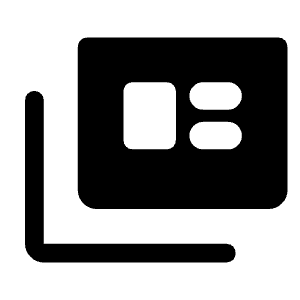 Full Coverage Fill Icon from Rounded Fill - Material Symbols Set