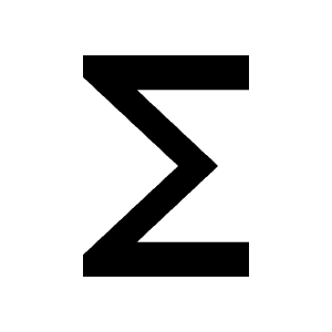 Functions Icon from Sharp Line - Material Symbols Set